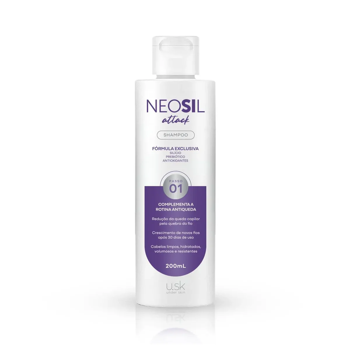 Shampoo Neosil Attack Antiquedas 200ml - imagem 1