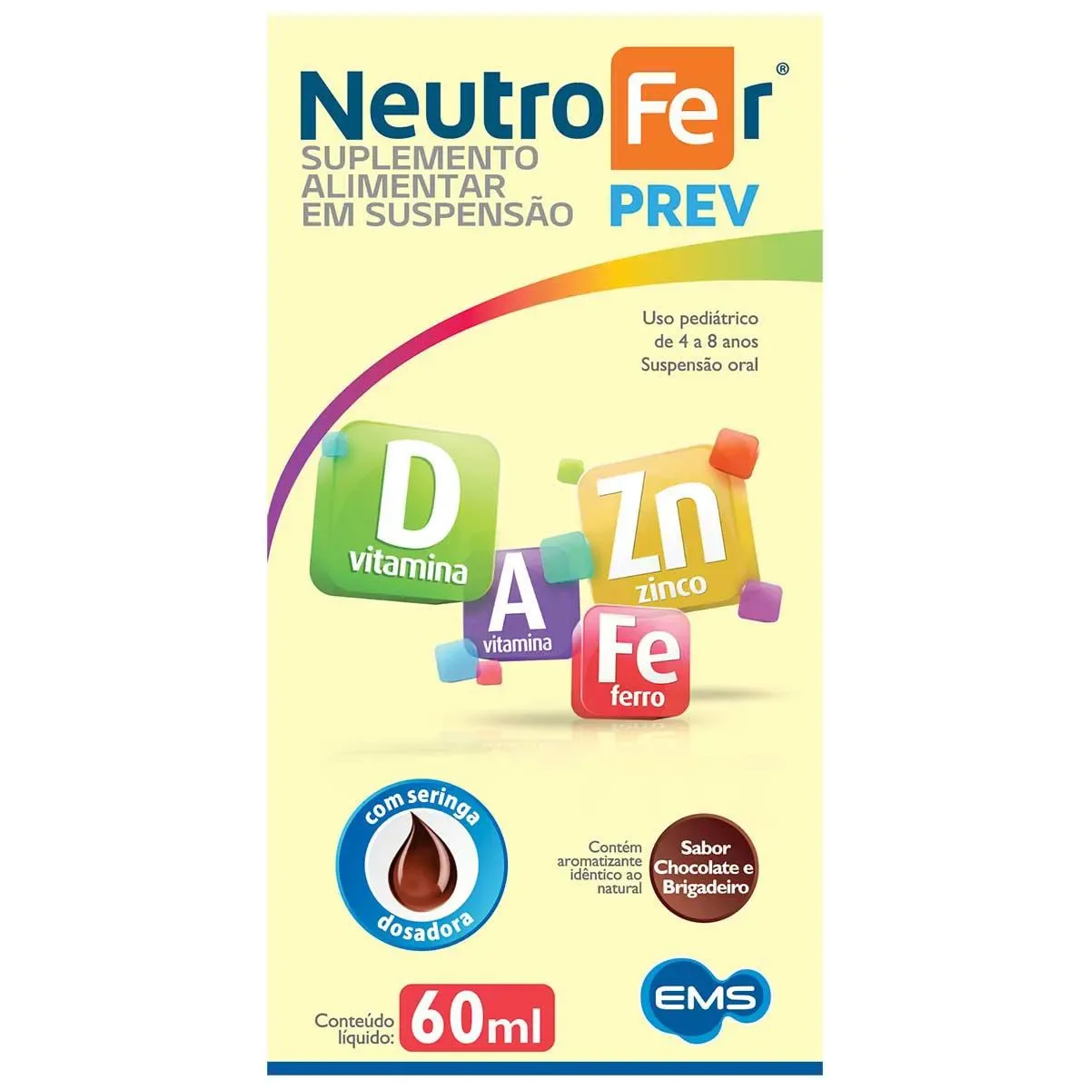 Polivitamínico Neutrofer Prev 60ml - imagem 1