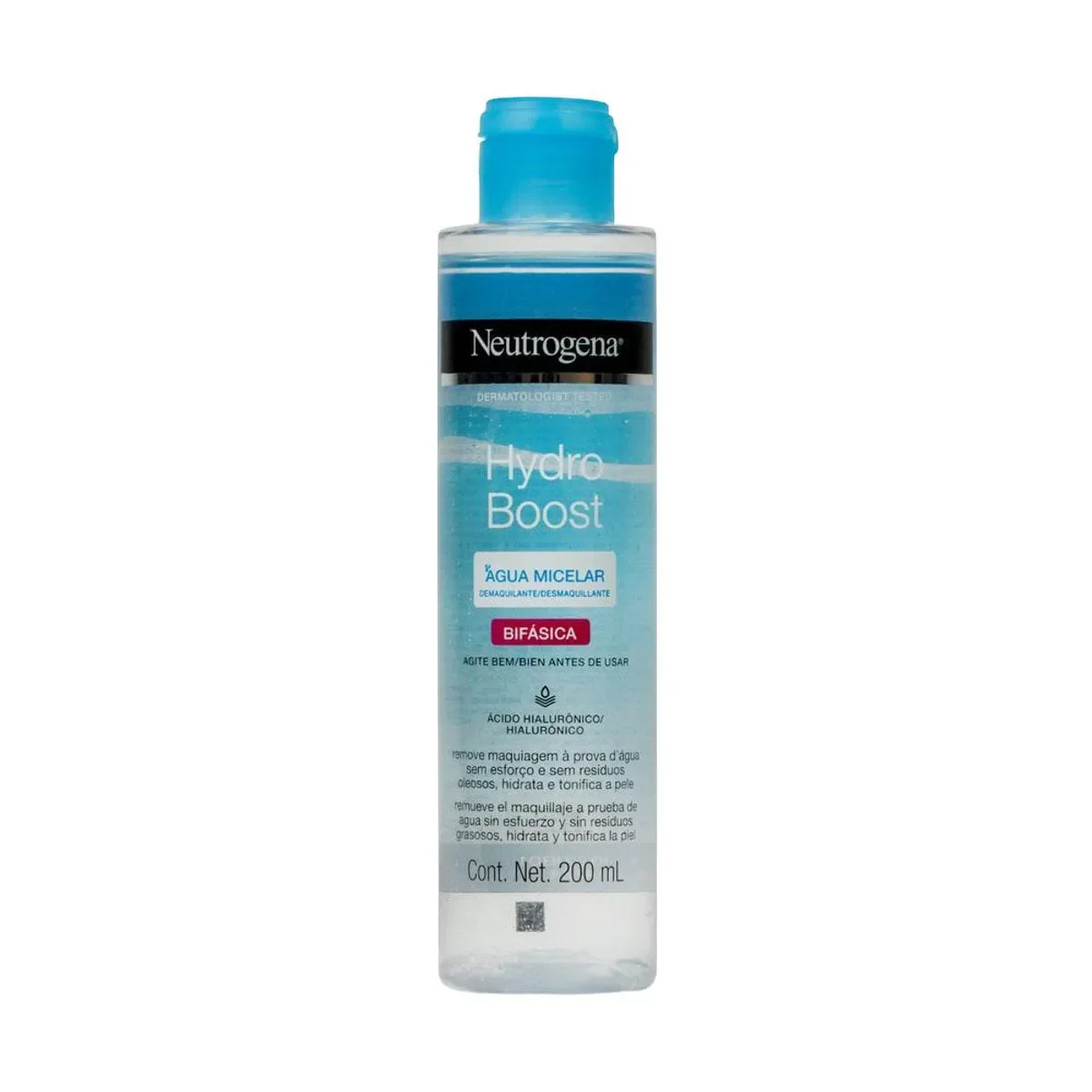 Água Micelar Bifásica Neutrogena Hydro Boost com 200ml - imagem 1