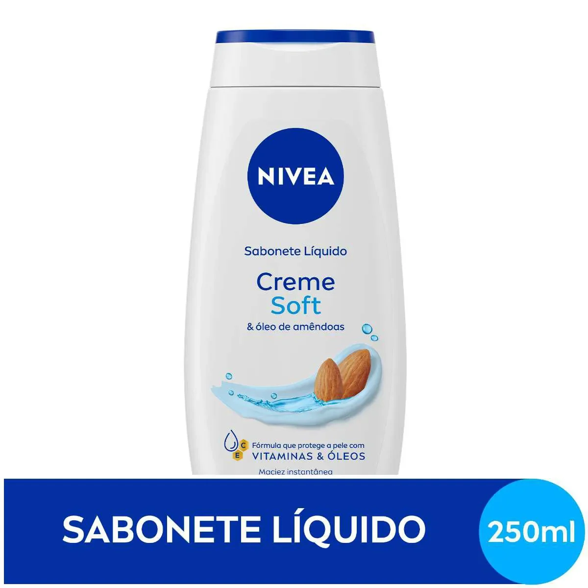 Sabonete Líquido Nivea Creme Soft 250ml - imagem 1