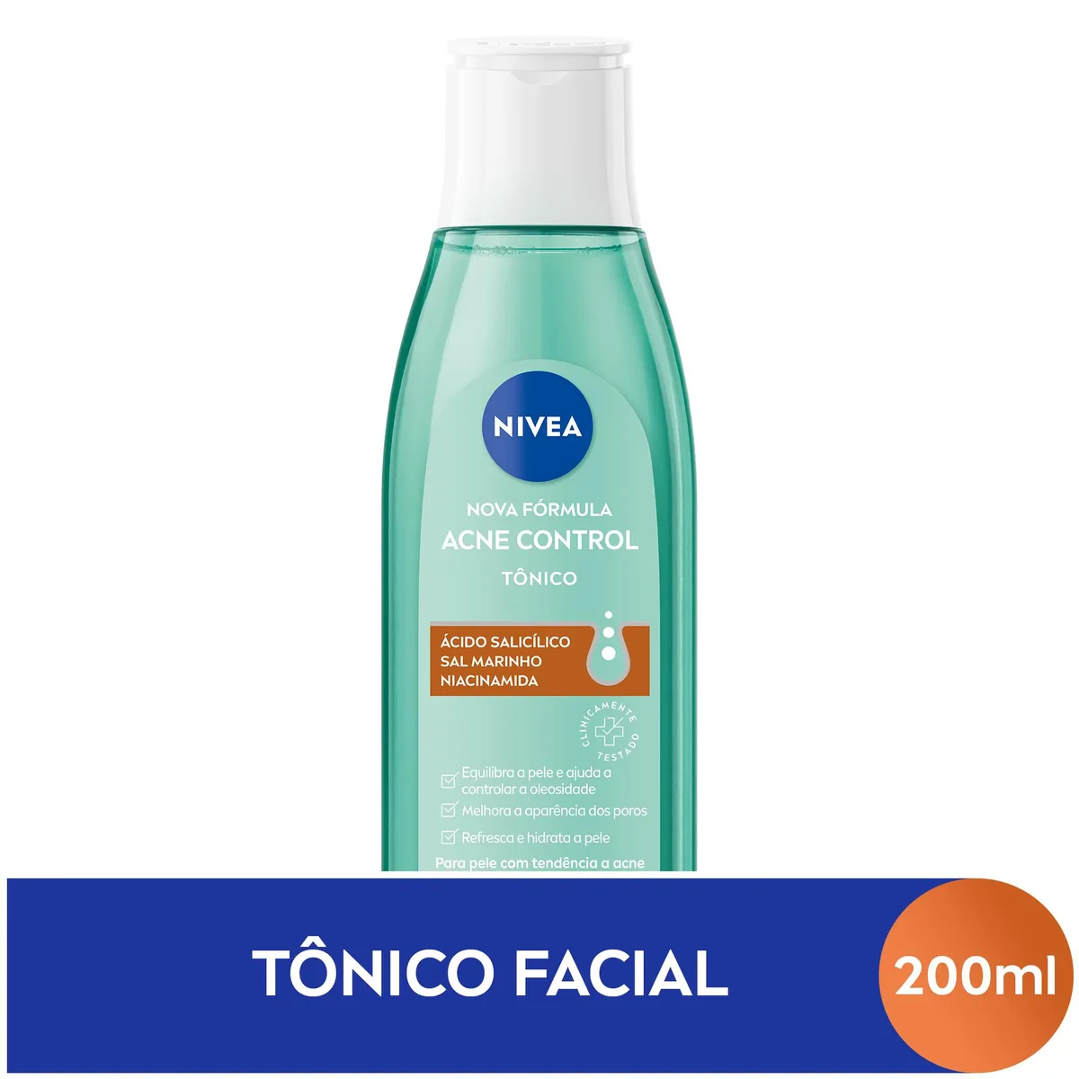 Tônico Facial Nivea Acne Control 200ml - imagem 1