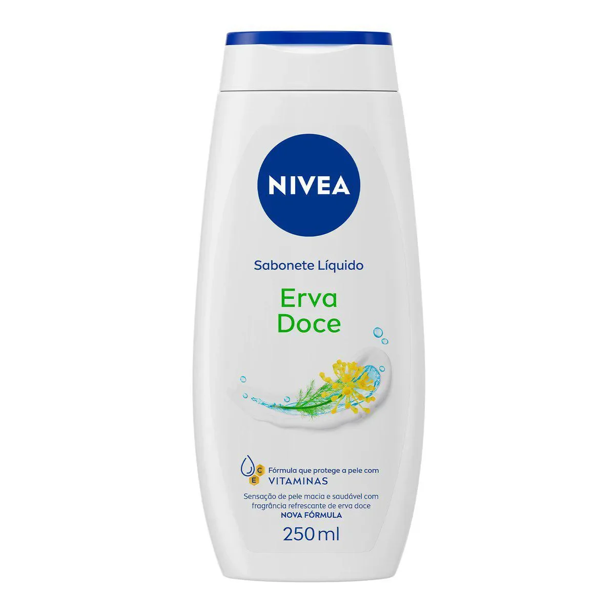 Sabonete Líquido Nivea Erva Doce 250ml - imagem 1