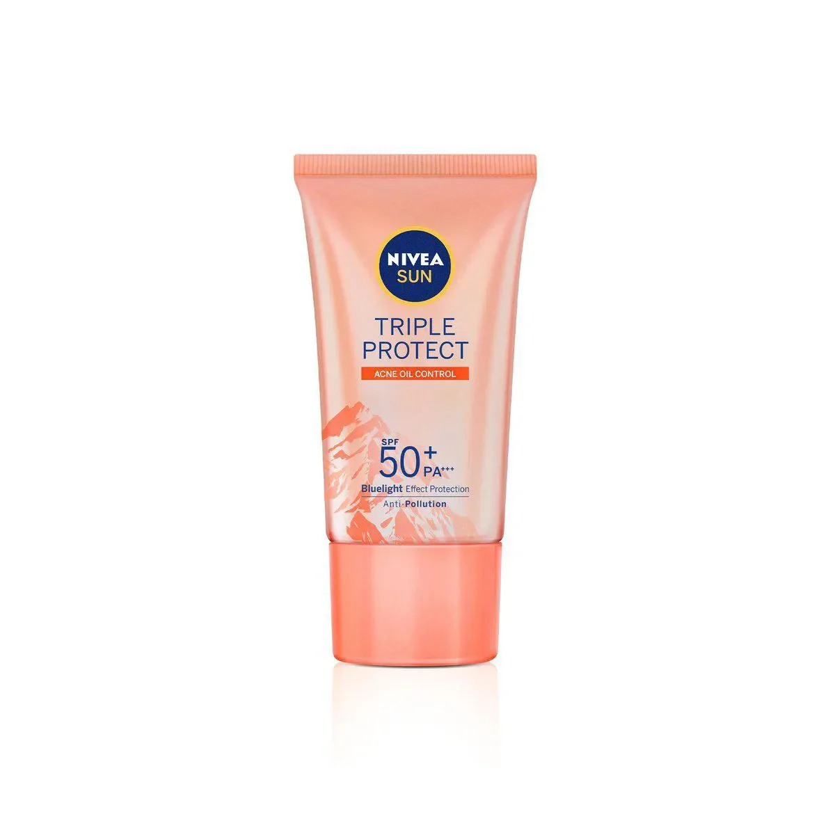 Protetor Solar Facial FPS 50 Nivea Sun Tripla Proteção Loção Antiacne 40ml - imagem 1