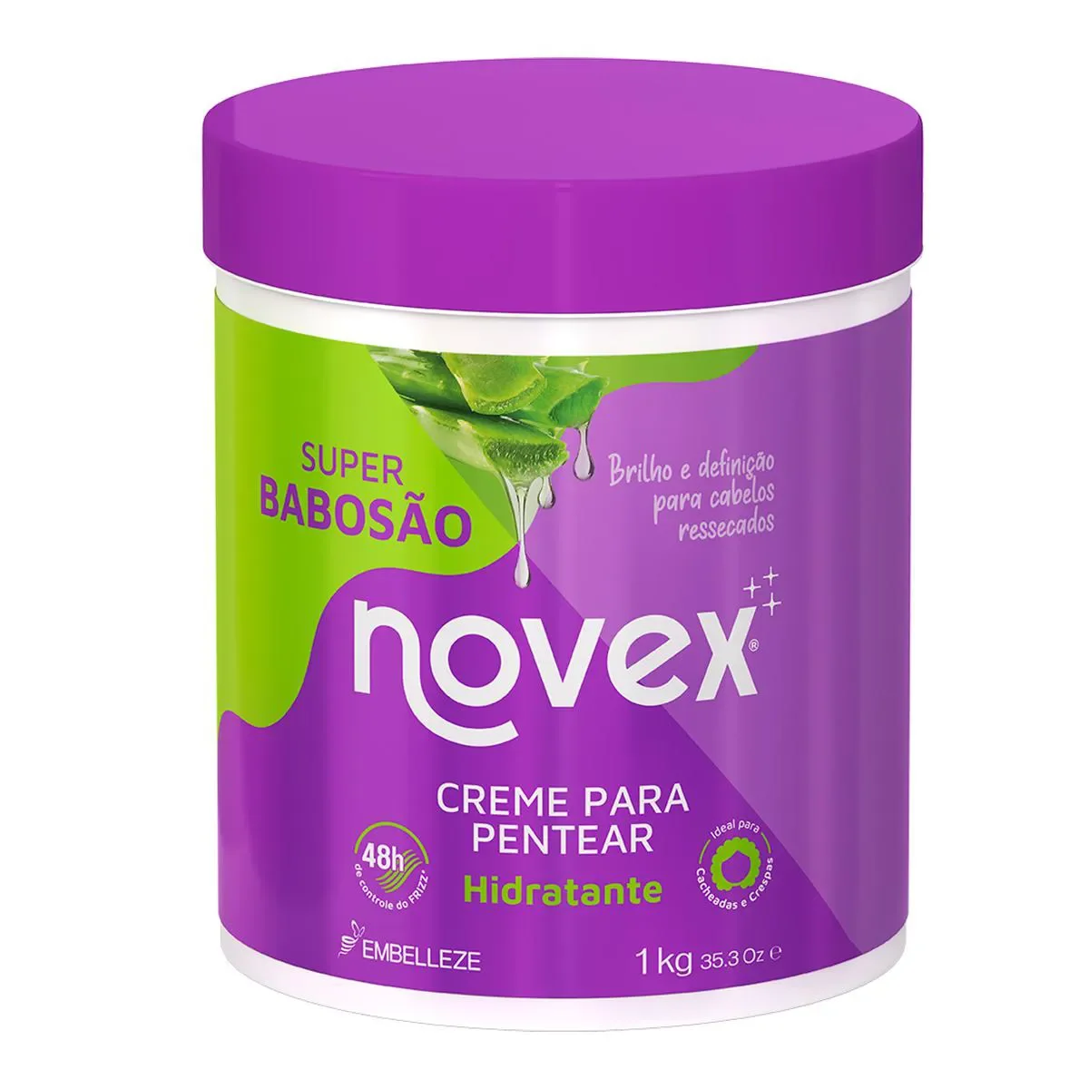 Creme Para Pentear Novex Super Babosão 1kg - imagem 1