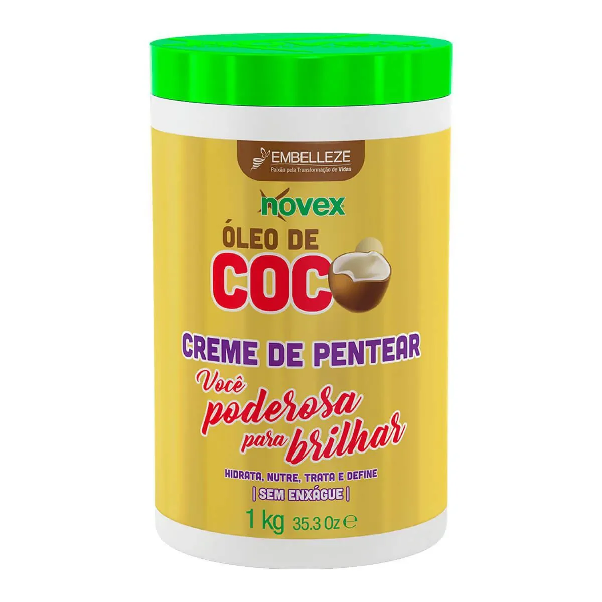 Creme para Pentear Novex Óleo de Coco 1kg - imagem 1