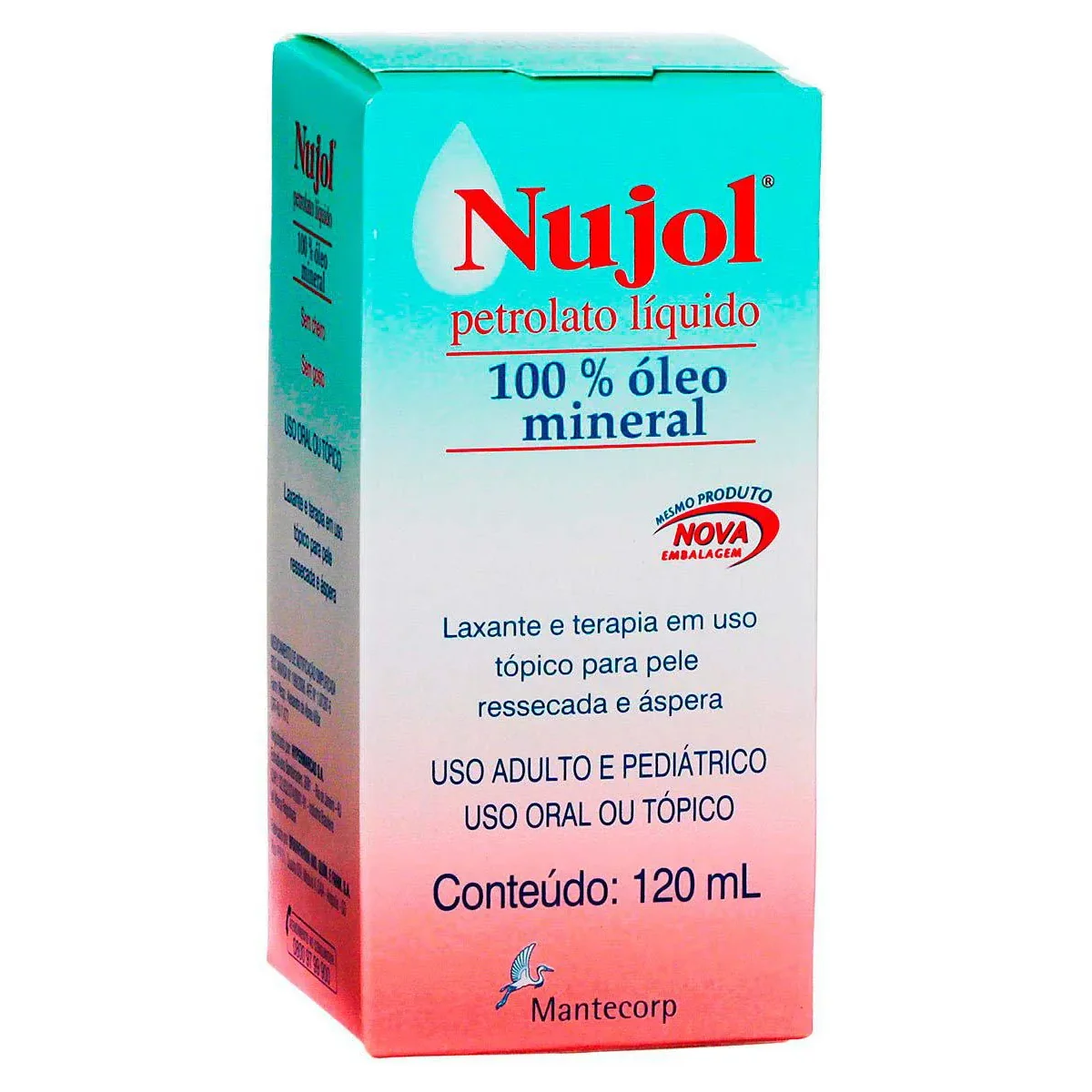Nujol Óleo Mineral 120ml - imagem 1