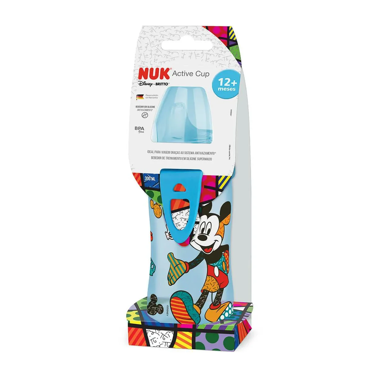 Copo de Treinamento NUK Active Cup Disney By Britto 300ml - imagem 1