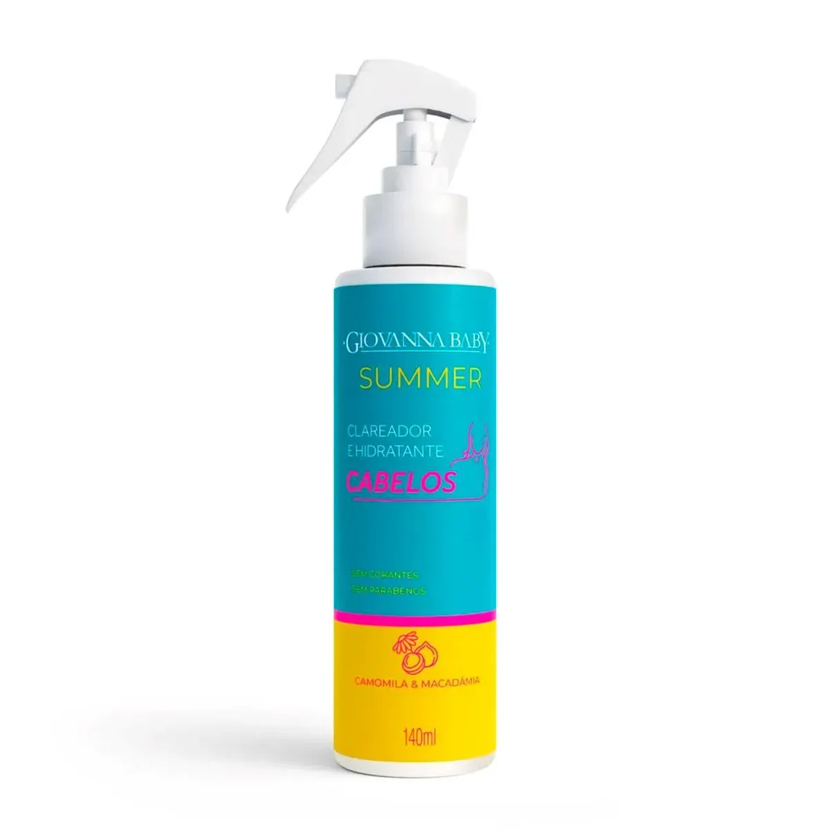 Spray Clareador Capilar Giovanna Baby Summer 140ml - imagem 1