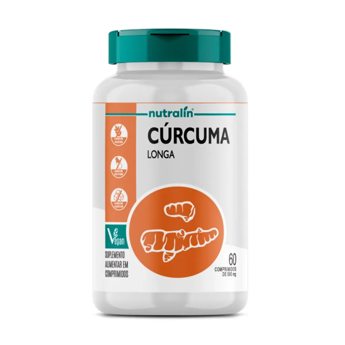 Cúrcuma Longa Nutralin 60 comprimidos - imagem 1