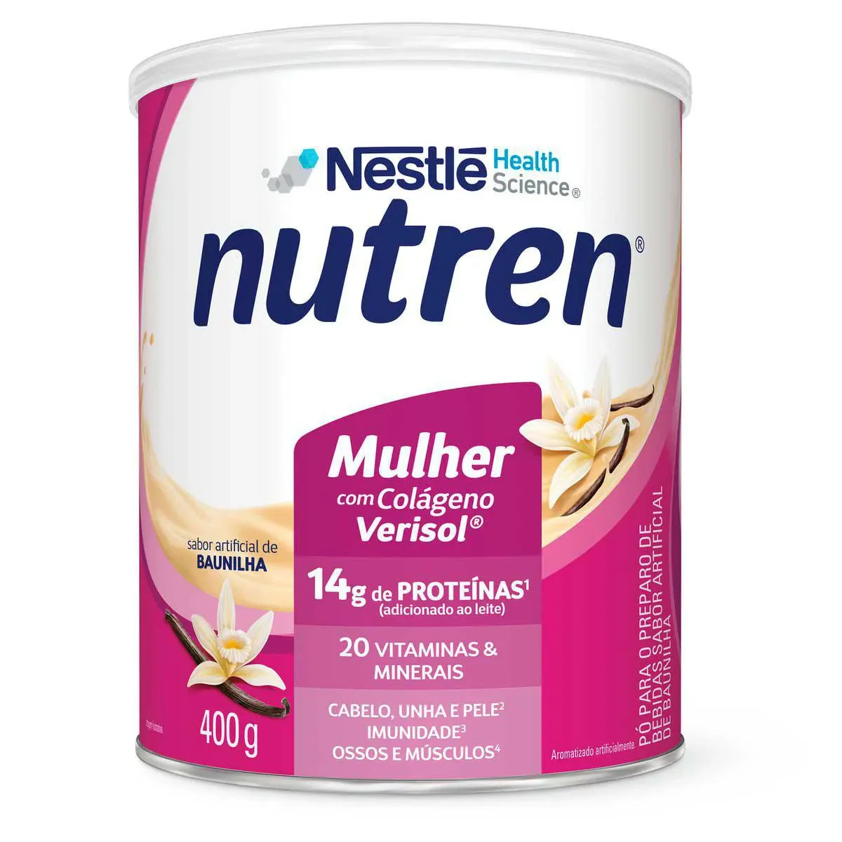 Suplemento Alimentar Nestlé Nutren Mulher 400g - imagem 1