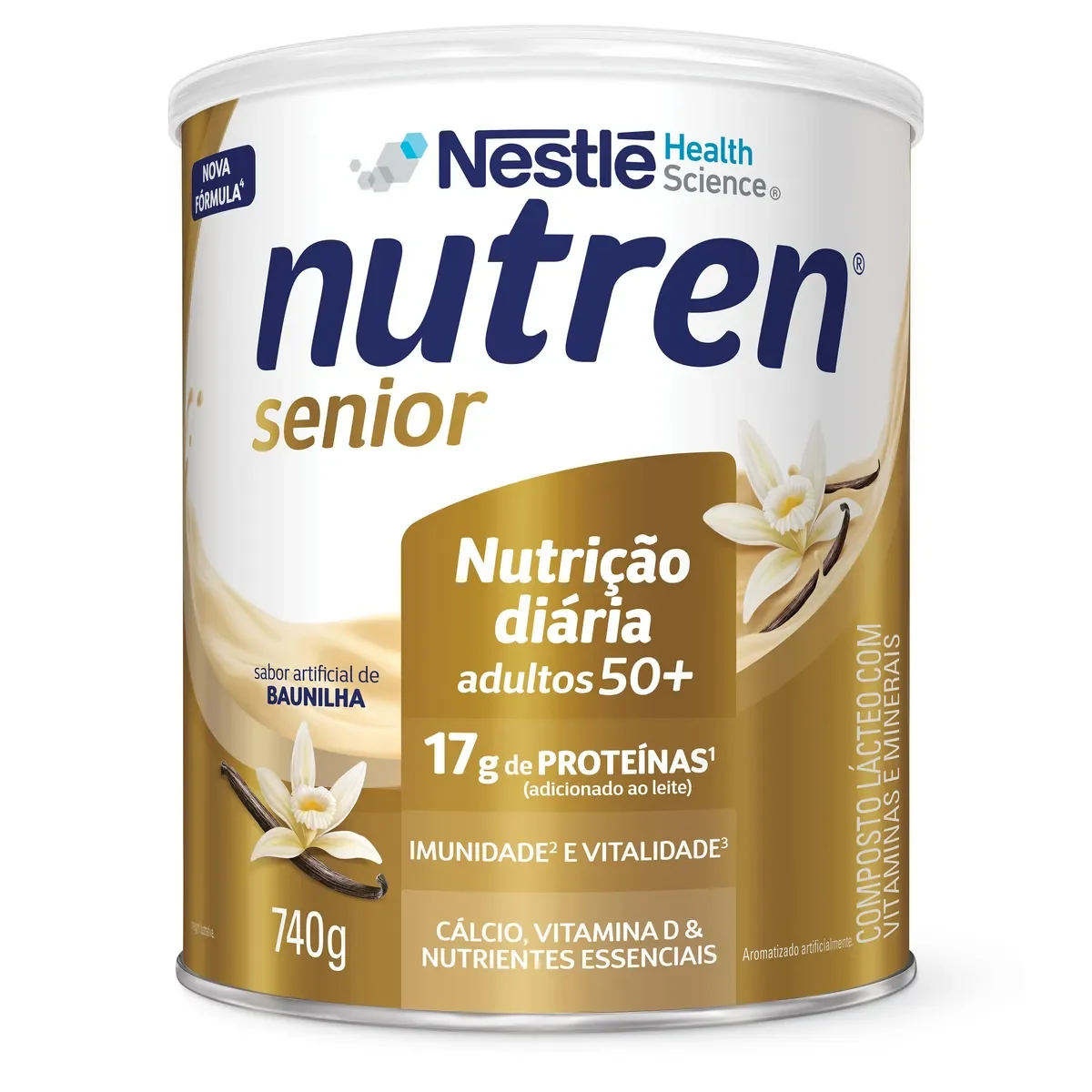 Suplemento Alimentar Nutren Sênior 50+ 740g - imagem 1