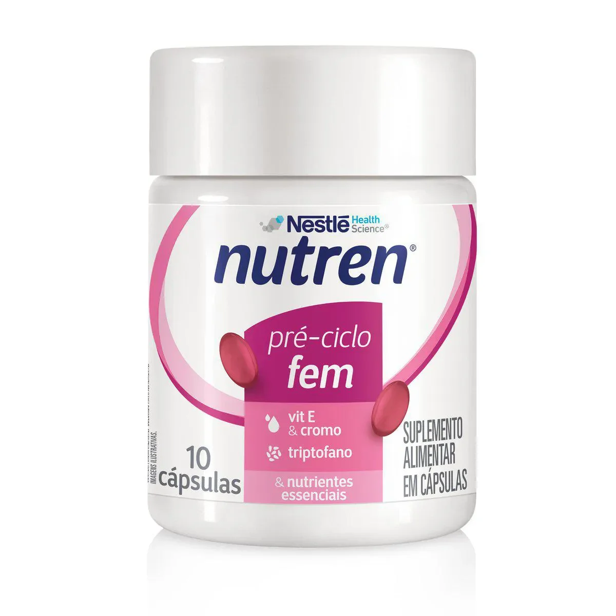Suplemento Alimentar Nutren Pré-Ciclo Fem 10 cápsulas - imagem 1