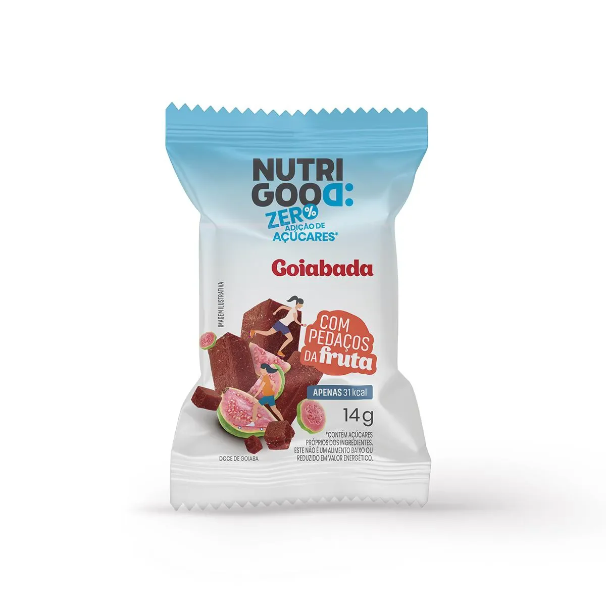 Goiabada Zero Açúcar Nutrigood 14g - imagem 1