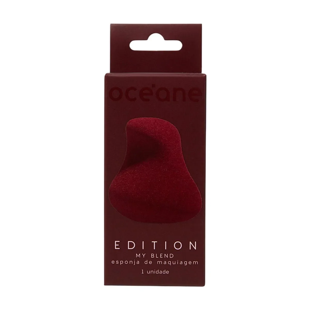 Esponja de Maquiagem My Blend Océane Vinho 1 unidade - imagem 1