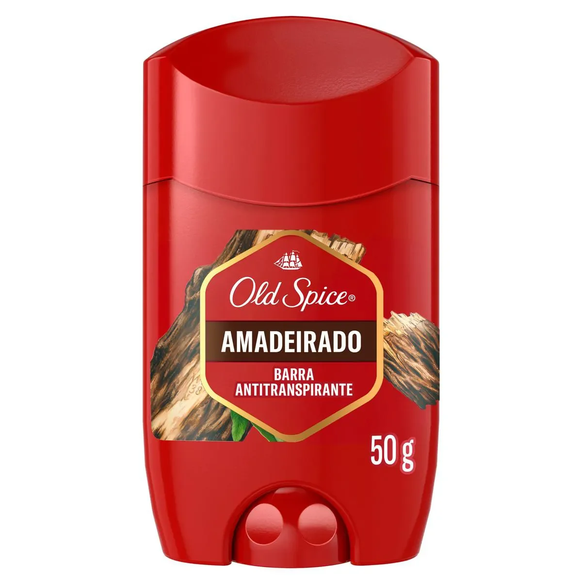 Desodorante Antitranspirante Barra Old Spice Amadeirado Masculino 50g - imagem 1