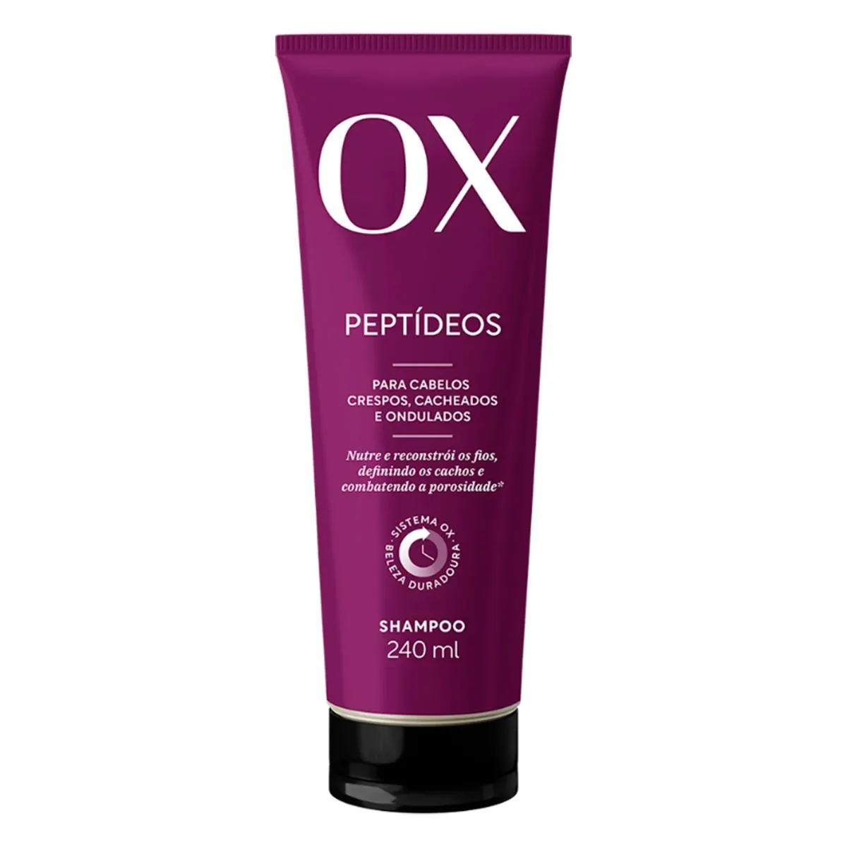 Shampoo OX Peptídeos com Óleo de Argan 240ml - imagem 1