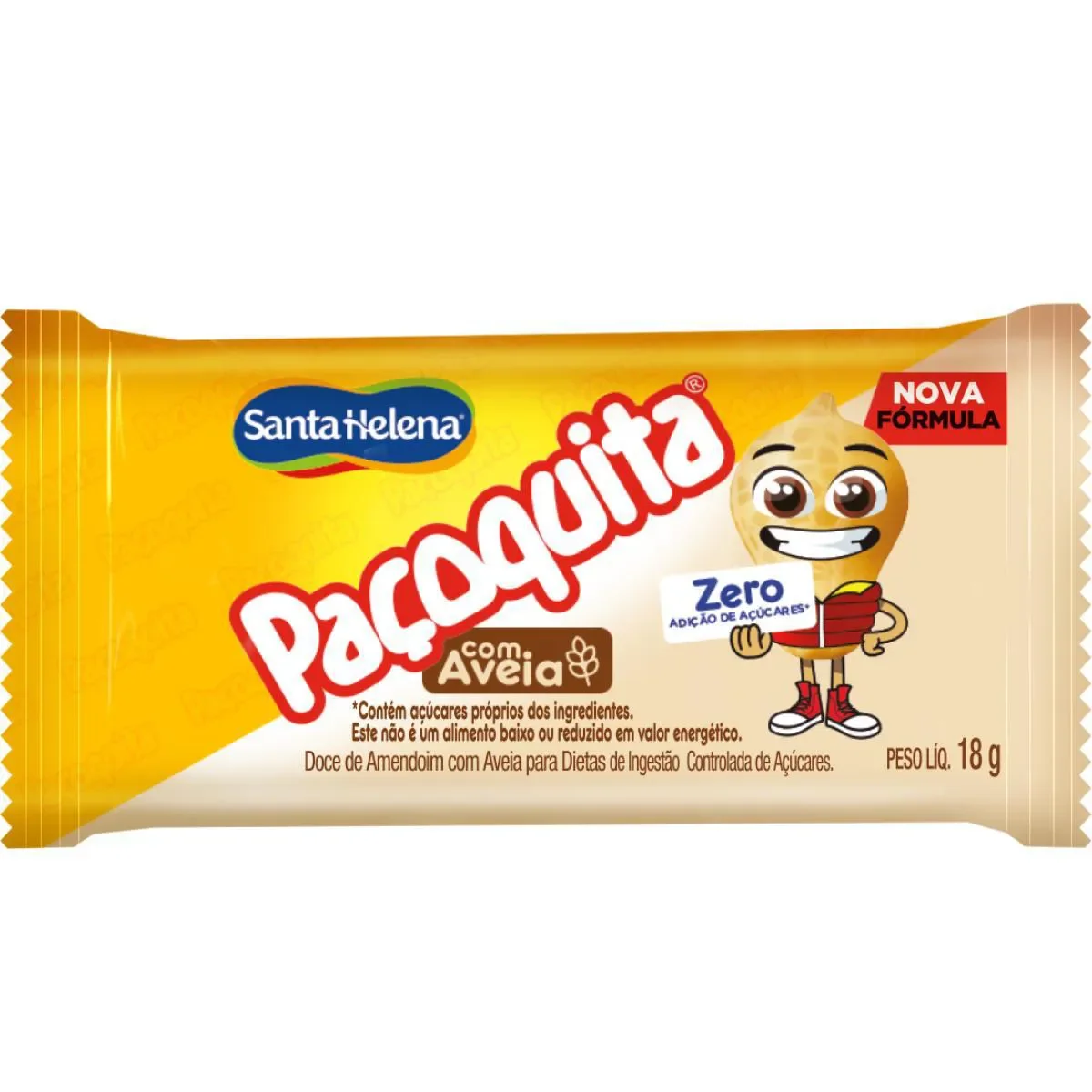 Paçoquita Zero Açúcar com Aveia 18g - imagem 1