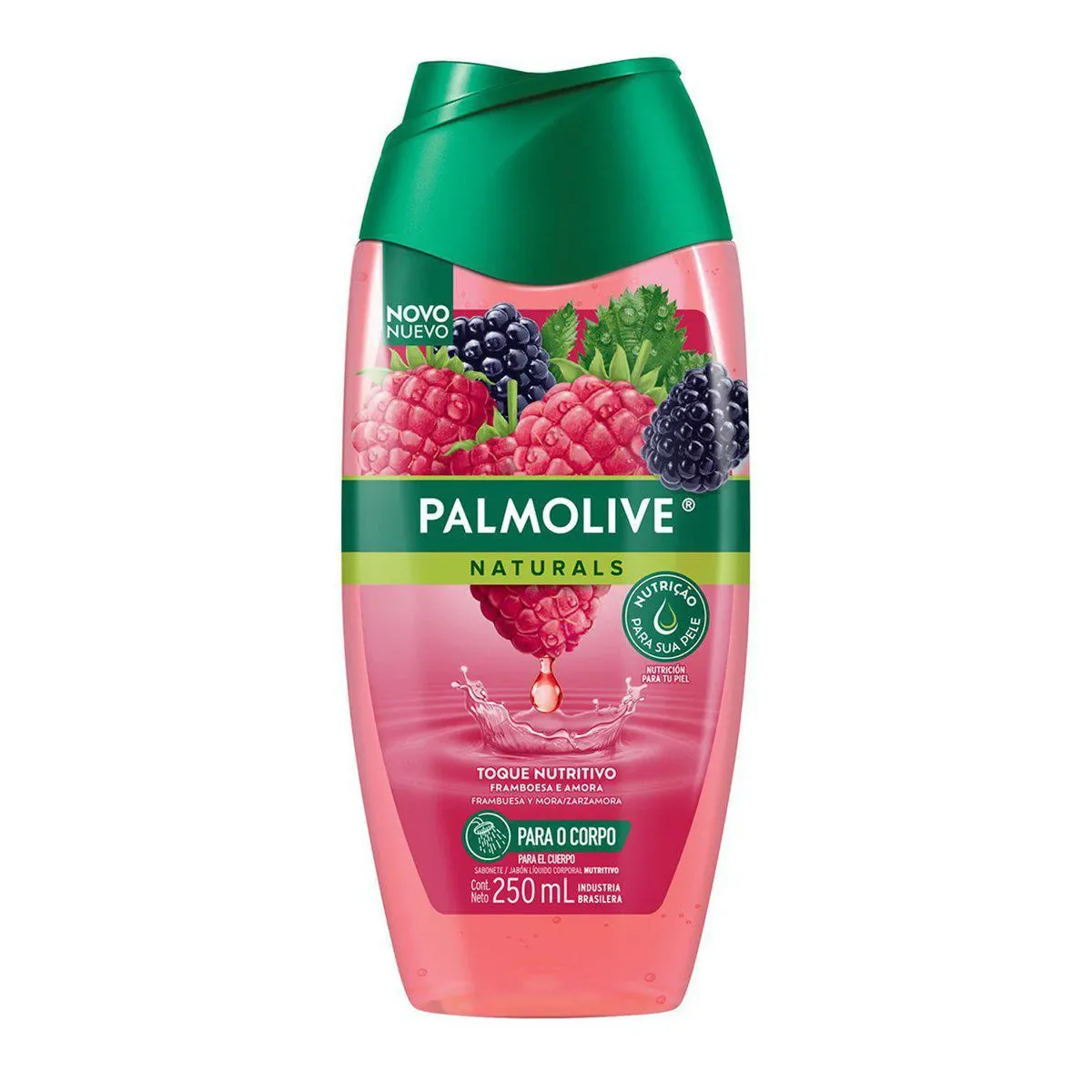 Sabonete Líquido Palmolive Naturals Segredo Sedutor Framboesa e Amora 250ml - imagem 1