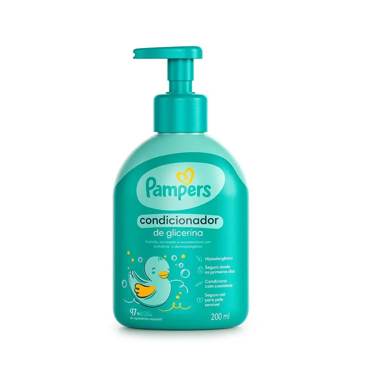 Condicionador Pampers Glicerina 200ml - imagem 1