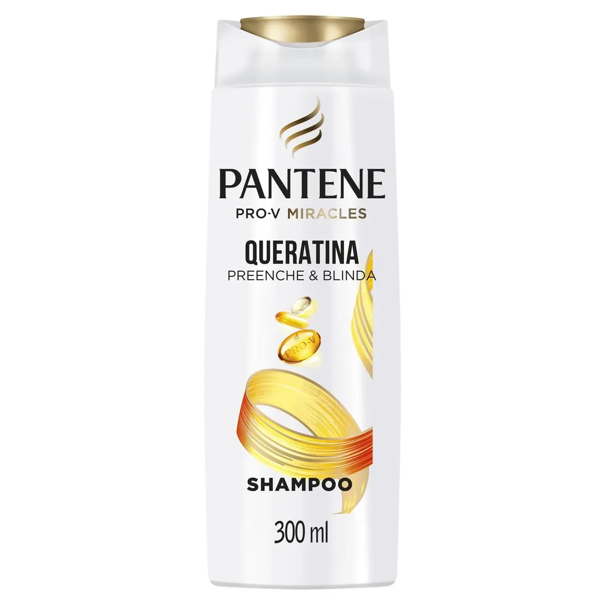 Shampoo Pantene Pro-V Miracles Queratina 300ml - imagem 1