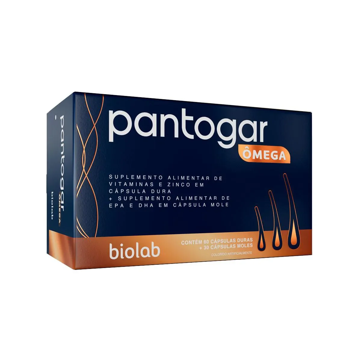 Suplemento Alimentar Pantogar Ômega 90 capsulas - imagem 1
