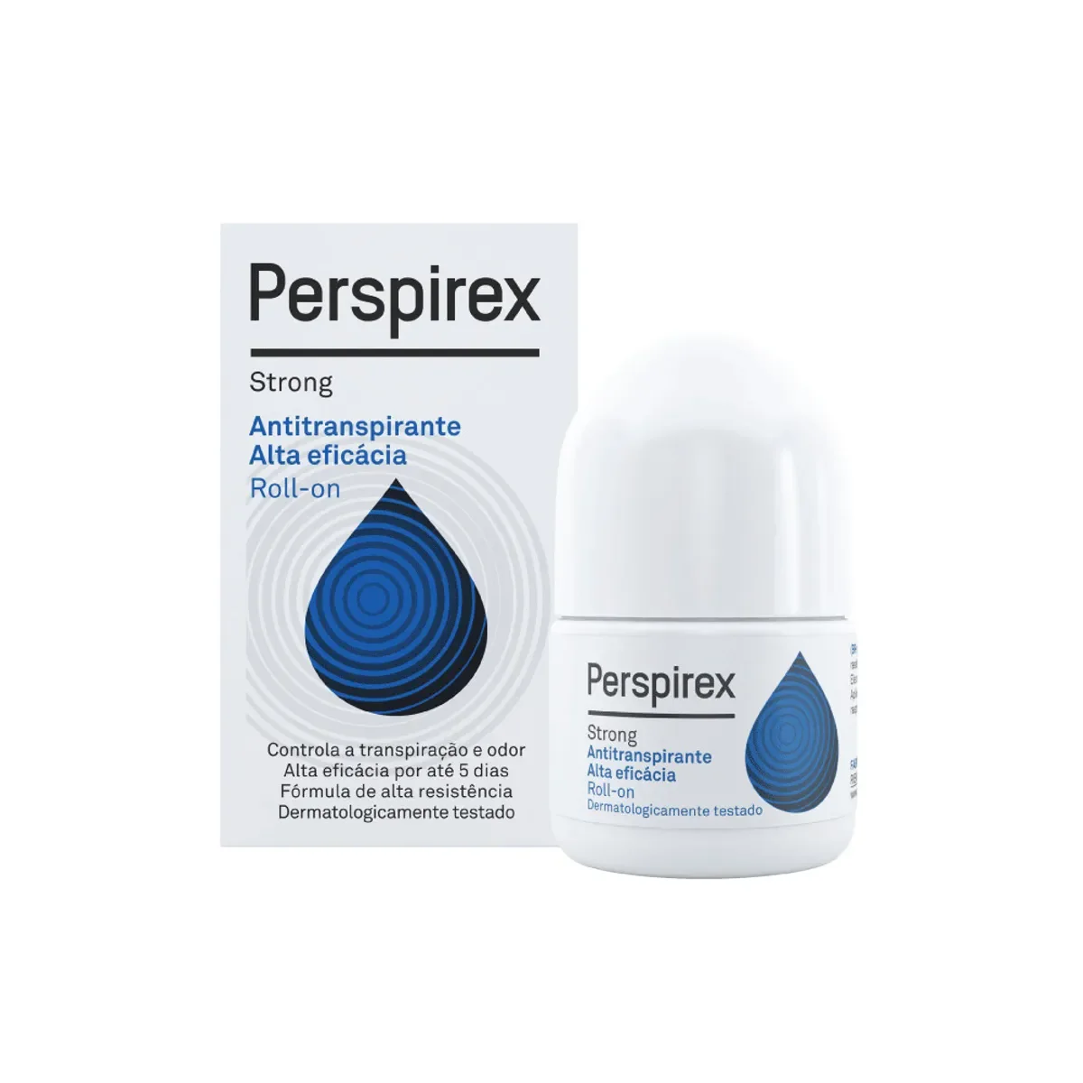 Desodorante Antiranspitante Roll-On Perspirex Strong Sem Perfume 20ml - imagem 1
