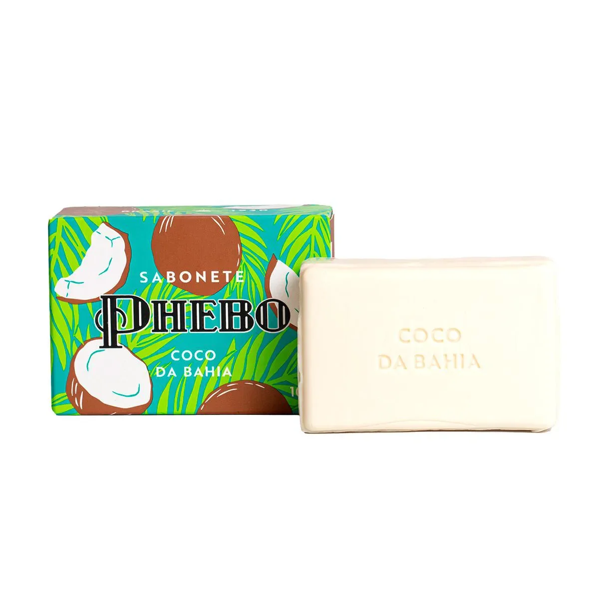 Sabonete em Barra Phebo Origens Coco da Bahia 100g - imagem 1