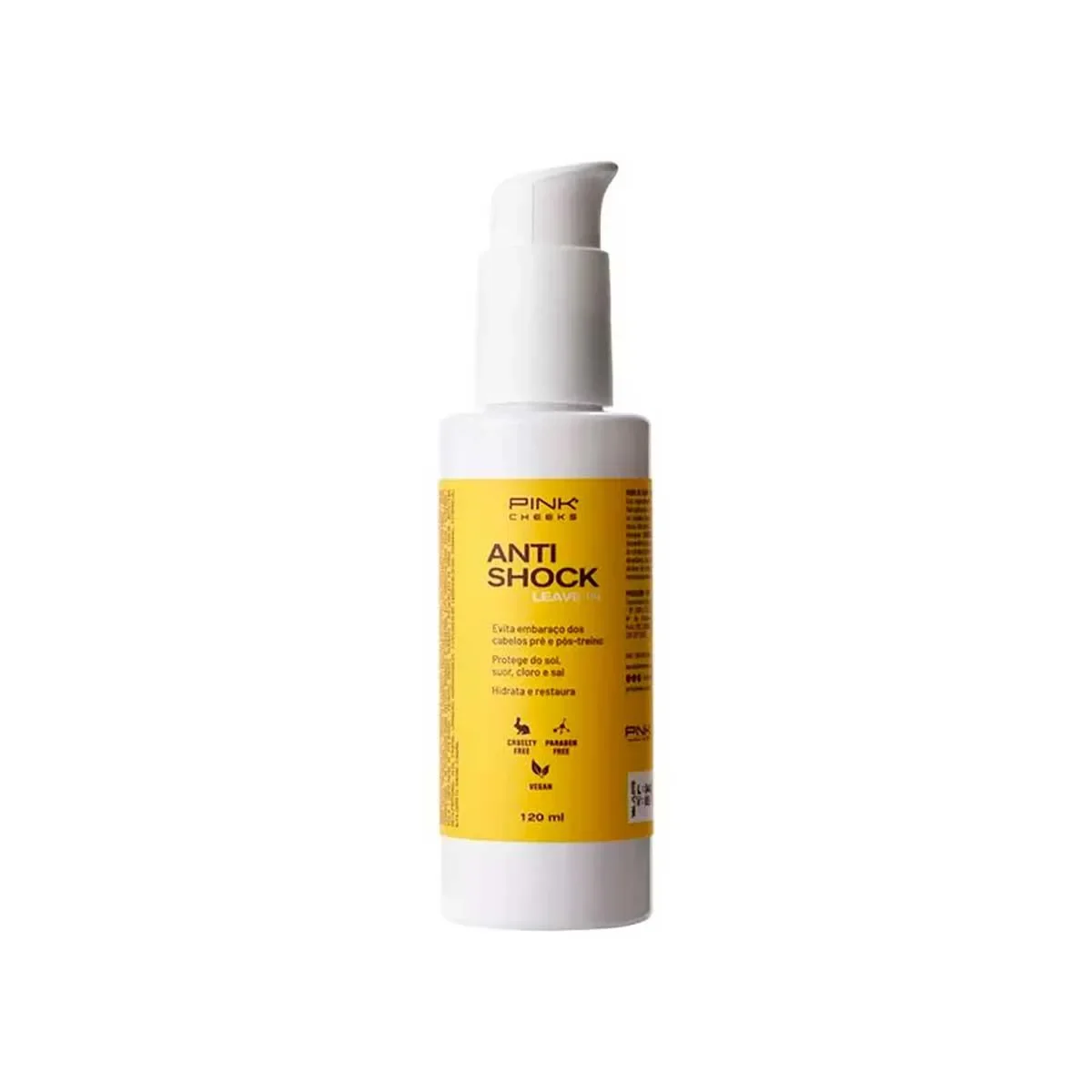 Leave-in Pink Cheeks Anti Shock 120ml - imagem 1