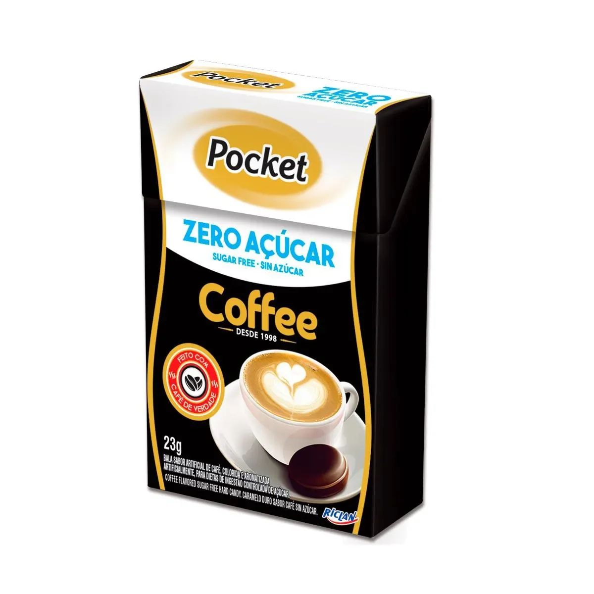 Bala Pocket Zero Açúcar com 23g - imagem 1