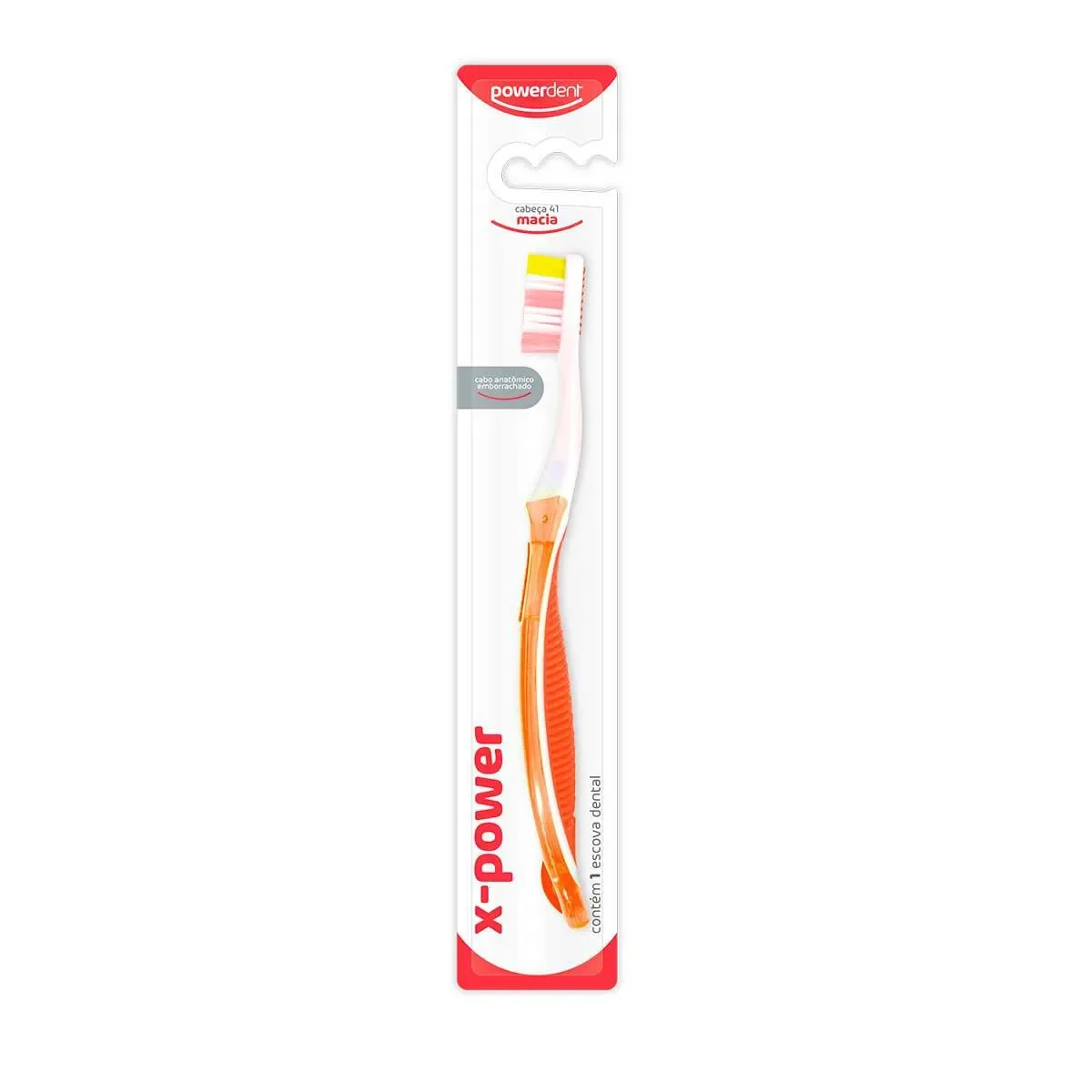Escova de Dente Powerdent X-Power Macia com 1 Unidade - imagem 1