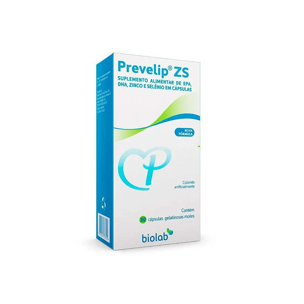 Prevelip Zs Suplemento Alimentar 30 cápsulas - imagem 1