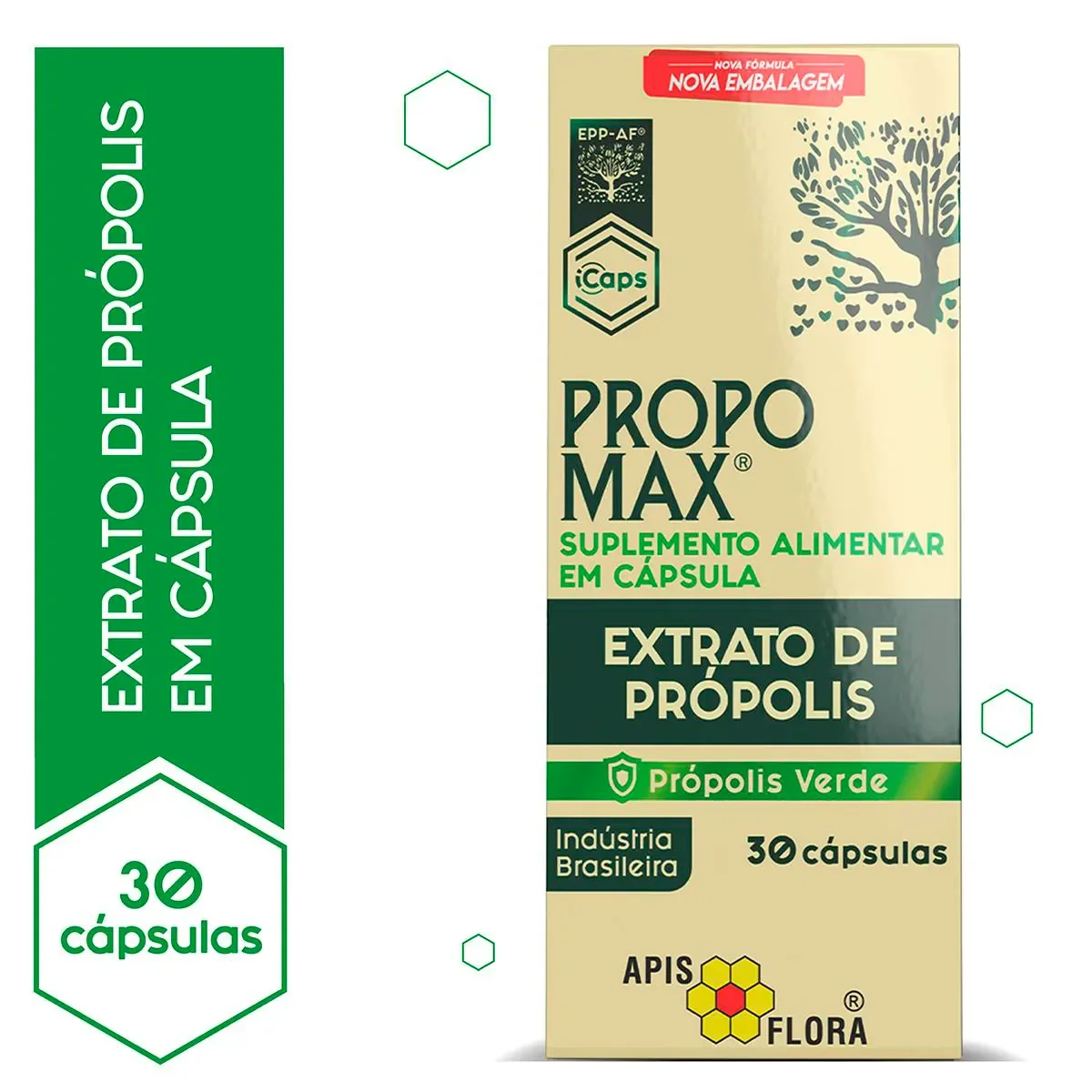 Extrato de Própolis Propomax com 30 cápsulas - imagem 1