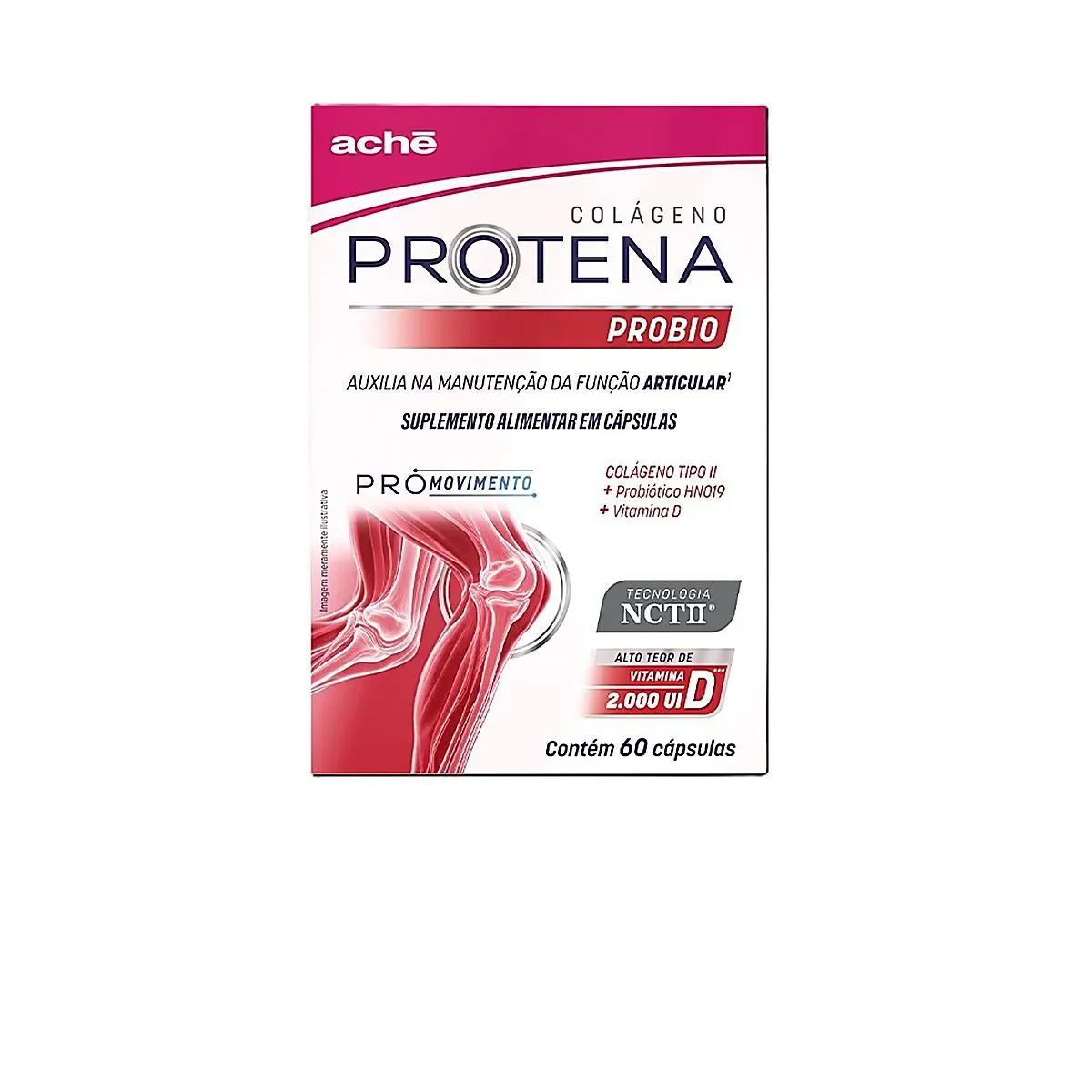 Suplemento Alimentar Protena Pro 60 cápsulas - imagem 1