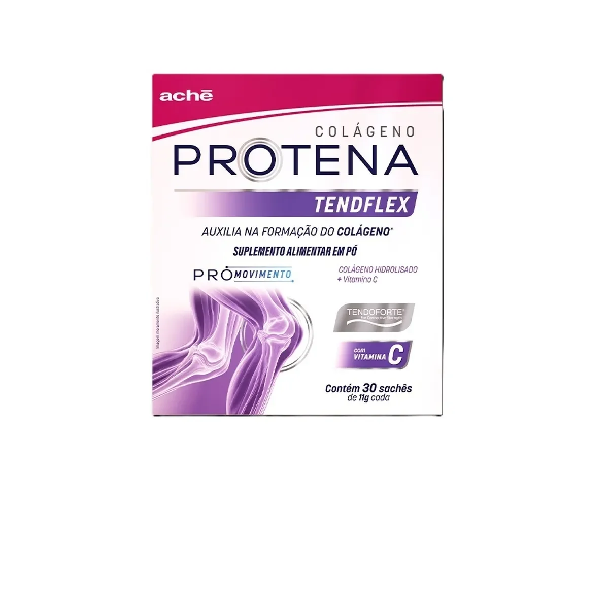 Colagéno + Vitamina C Protena Tendflex 30 Sachês - imagem 1