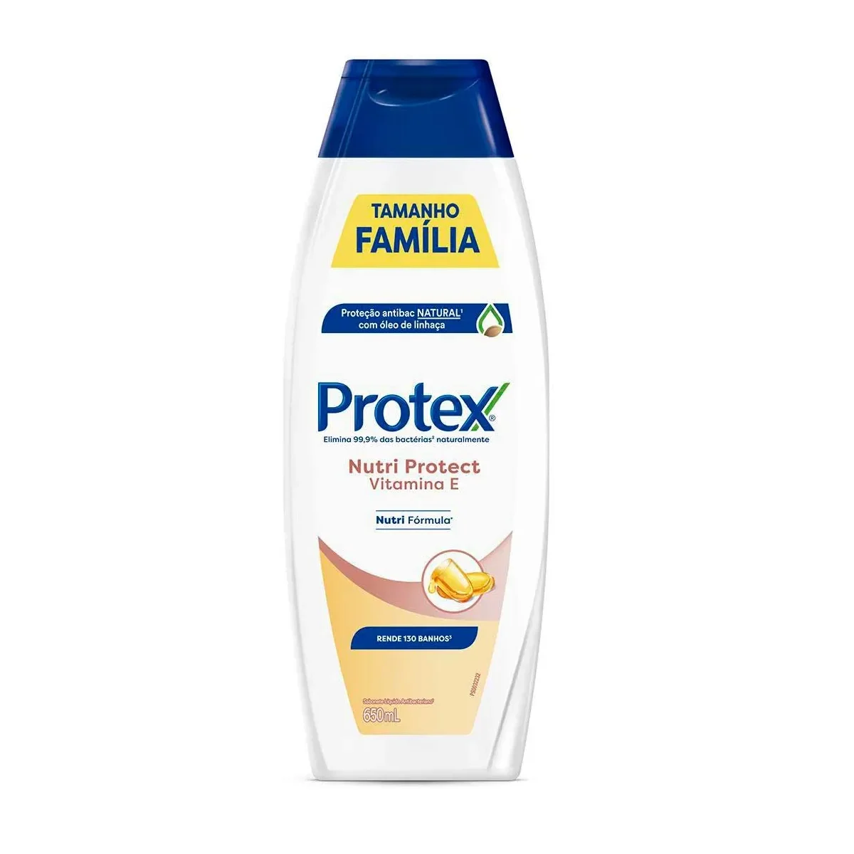 Sabonete Líquido Antibacteriano Protex Nutri Protect Vitamina E 650ml - imagem 1