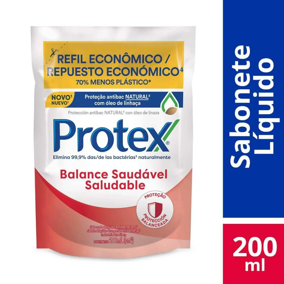Refil Sabonete Líquido Protex Balance 200ml - imagem 1