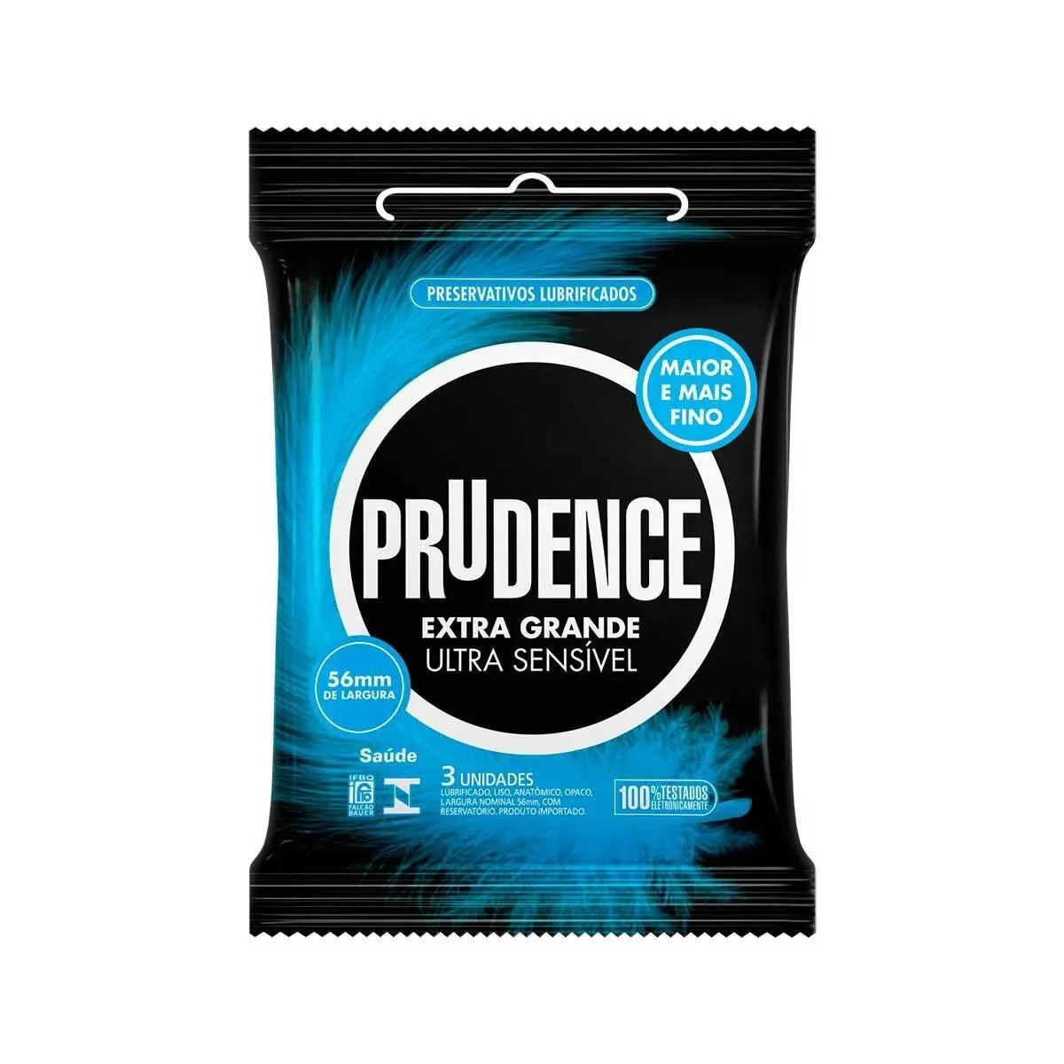 Camisinha Prudence Extra Gran Ultra Sensível 3 unidades - imagem 1
