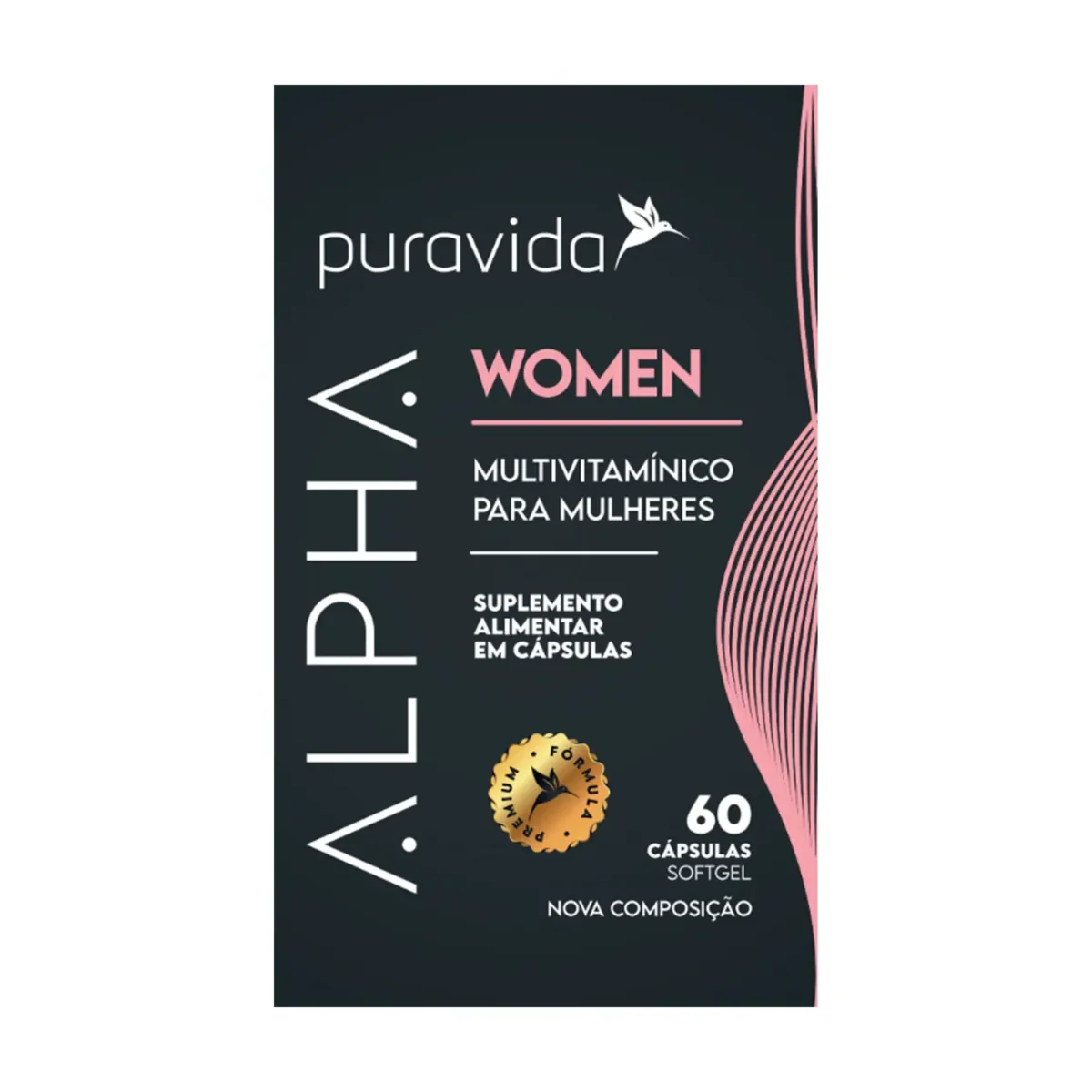 Polivitamínico Alpha Women Mulher 60 cápsulas - imagem 1
