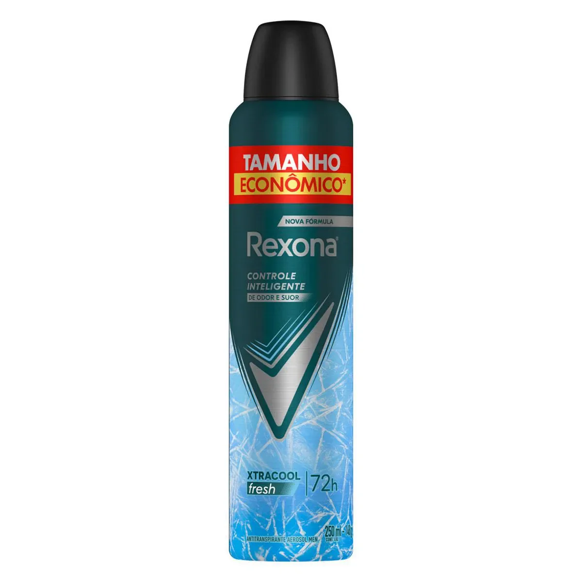 Desodorante Antitranspirante Aerossol Rexona Men Xtracool Fresh Masculino 72h 250ml - imagem 1