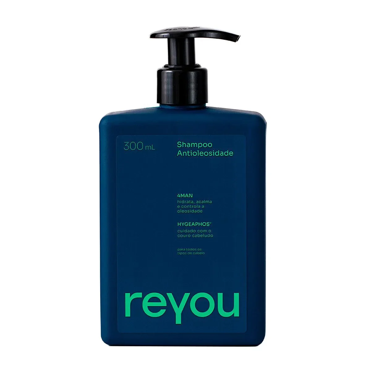 Shampoo Antioleosidade Reyou 300ml - imagem 1