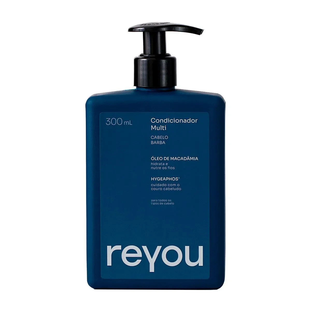Condicionador Masculino Reyou Multi Cabelo e Barba 300ml - imagem 1