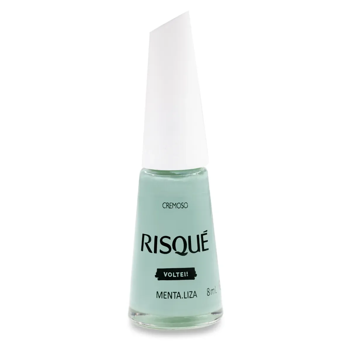 Esmalte Cremoso Risqué Voltei 8ml – Menta.Liza - imagem 1