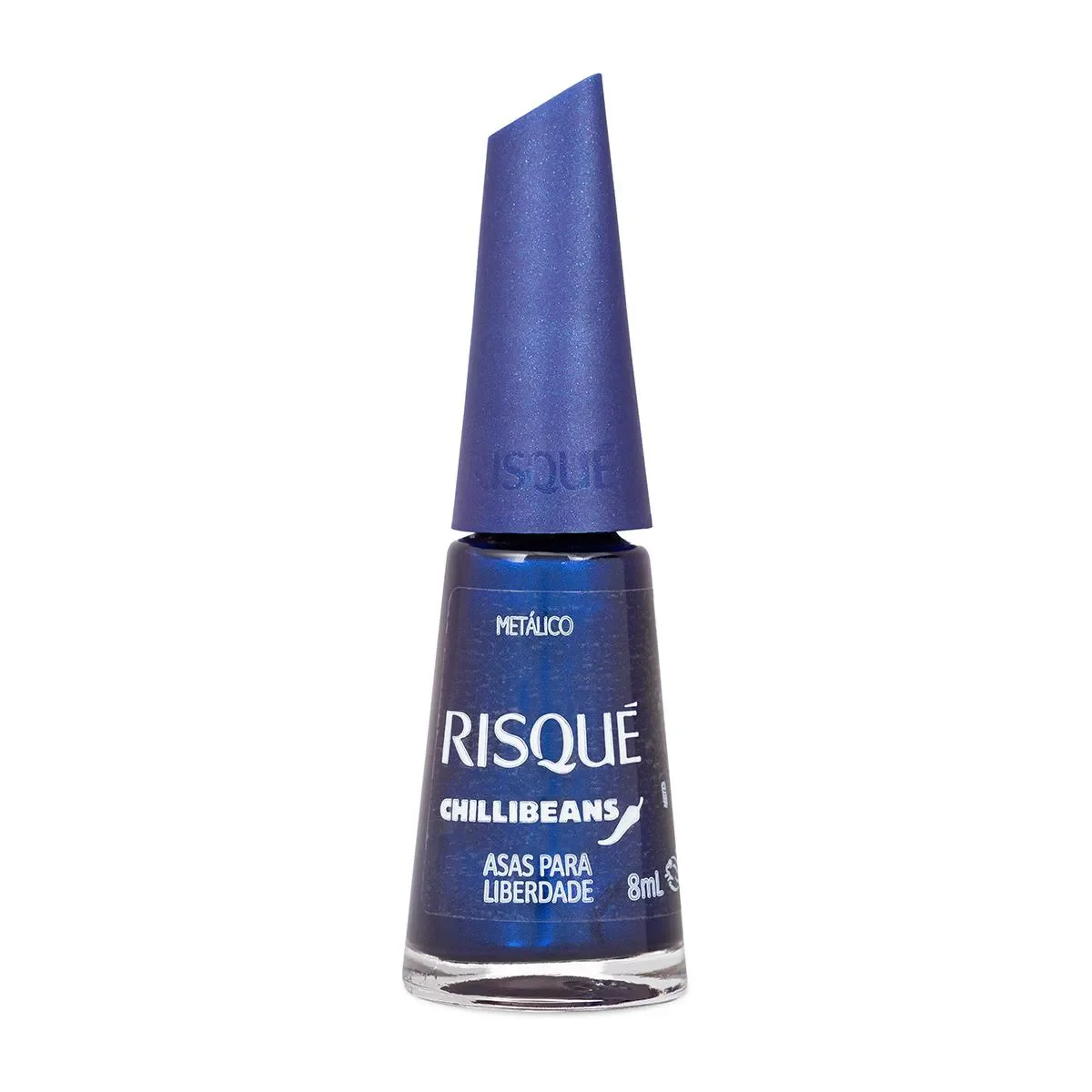 Esmalte Metálico Risqué Chilli Beans 8ml - Asas para Liberdade - imagem 1