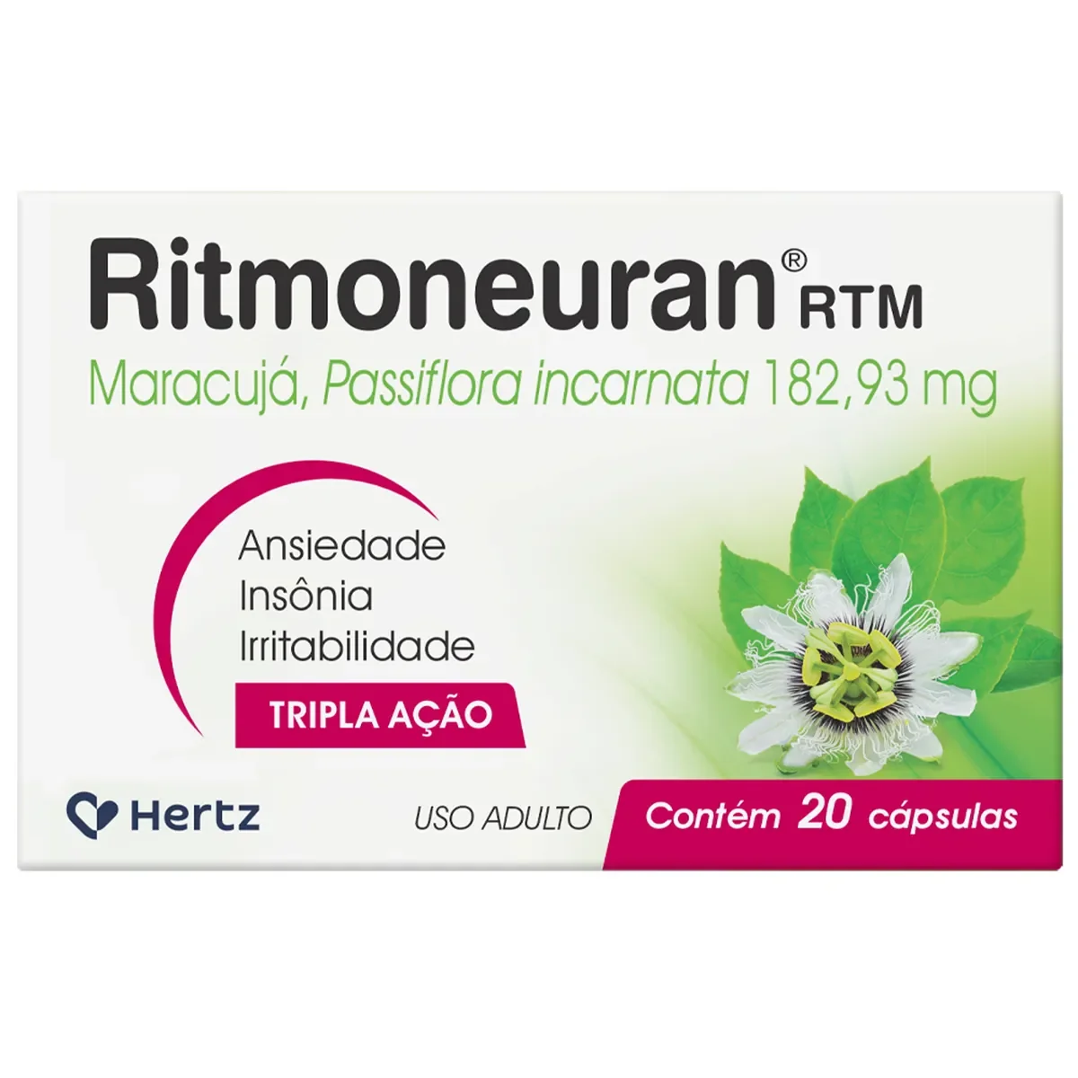 Ritmoneuran com 20 cápsulas - imagem 1