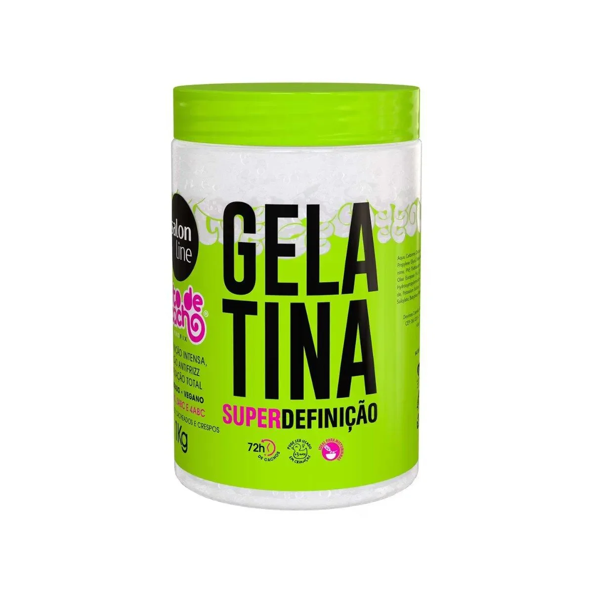 Gelatina Cabelo Cacheado Salon Line Super Definição #Todecacho 1kg - imagem 1