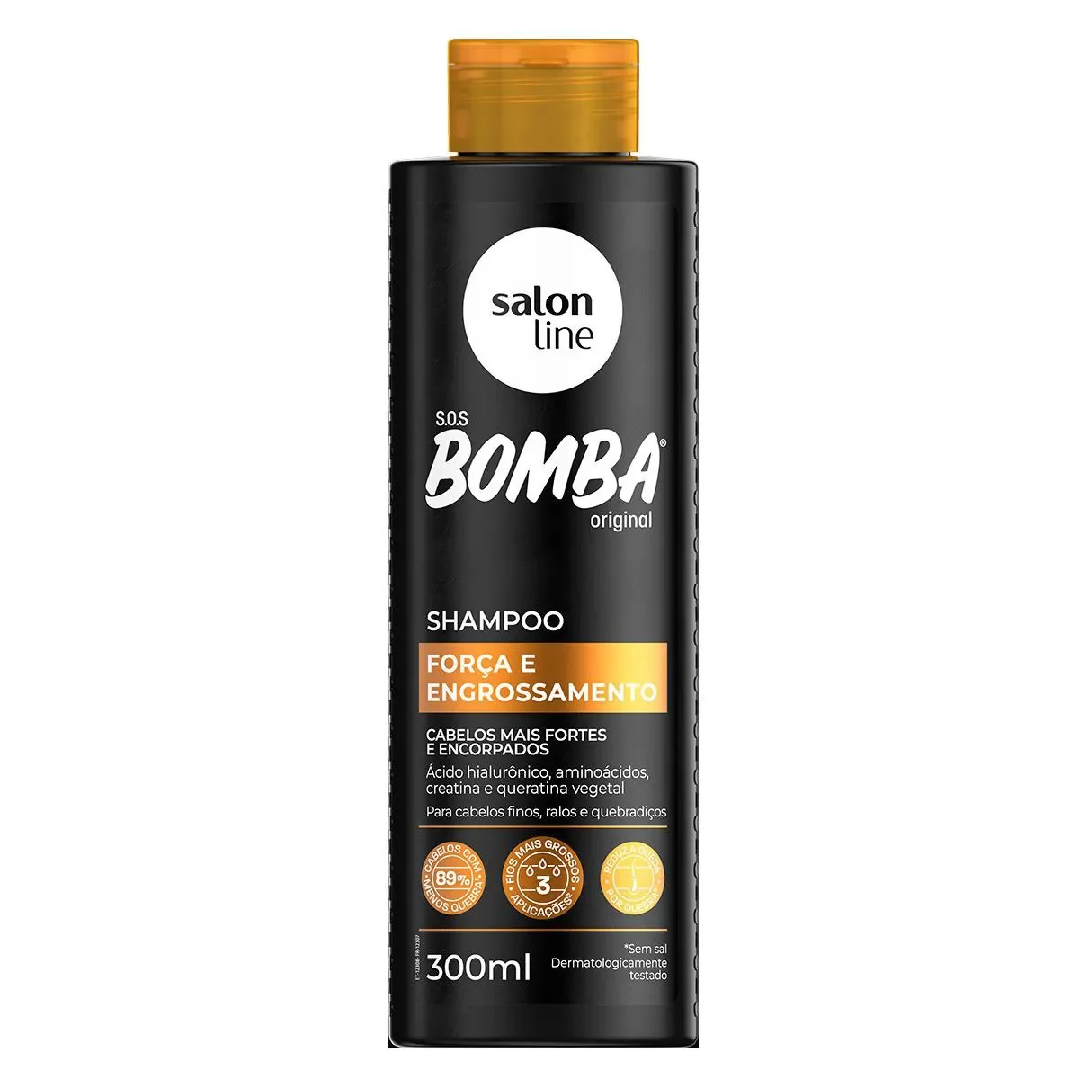 Shampoo Salon Line Bomba Força e Engrossamento 300ml - imagem 1