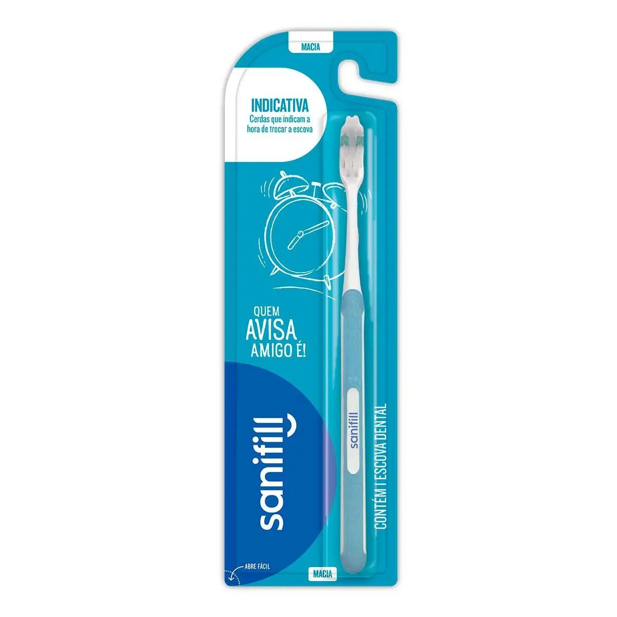 Escova de Dente Sanifill Indicativa Macia com 1 unidade - imagem 1