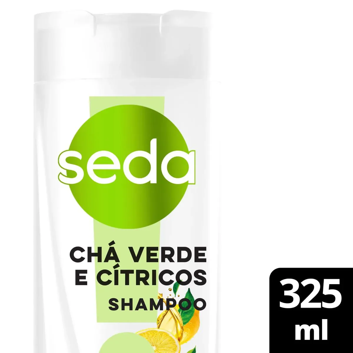 Shampoo Seda Joias da Natureza Chá Verde e Cítricos 325ml - imagem 1