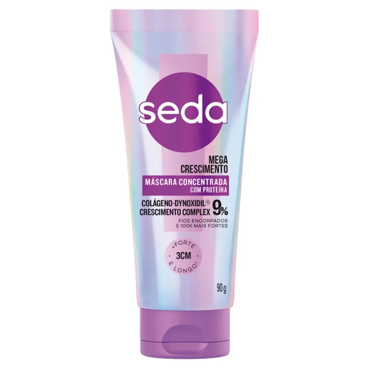 Máscara de Cabelo Seda Mega Crescimento 90g - imagem 1
