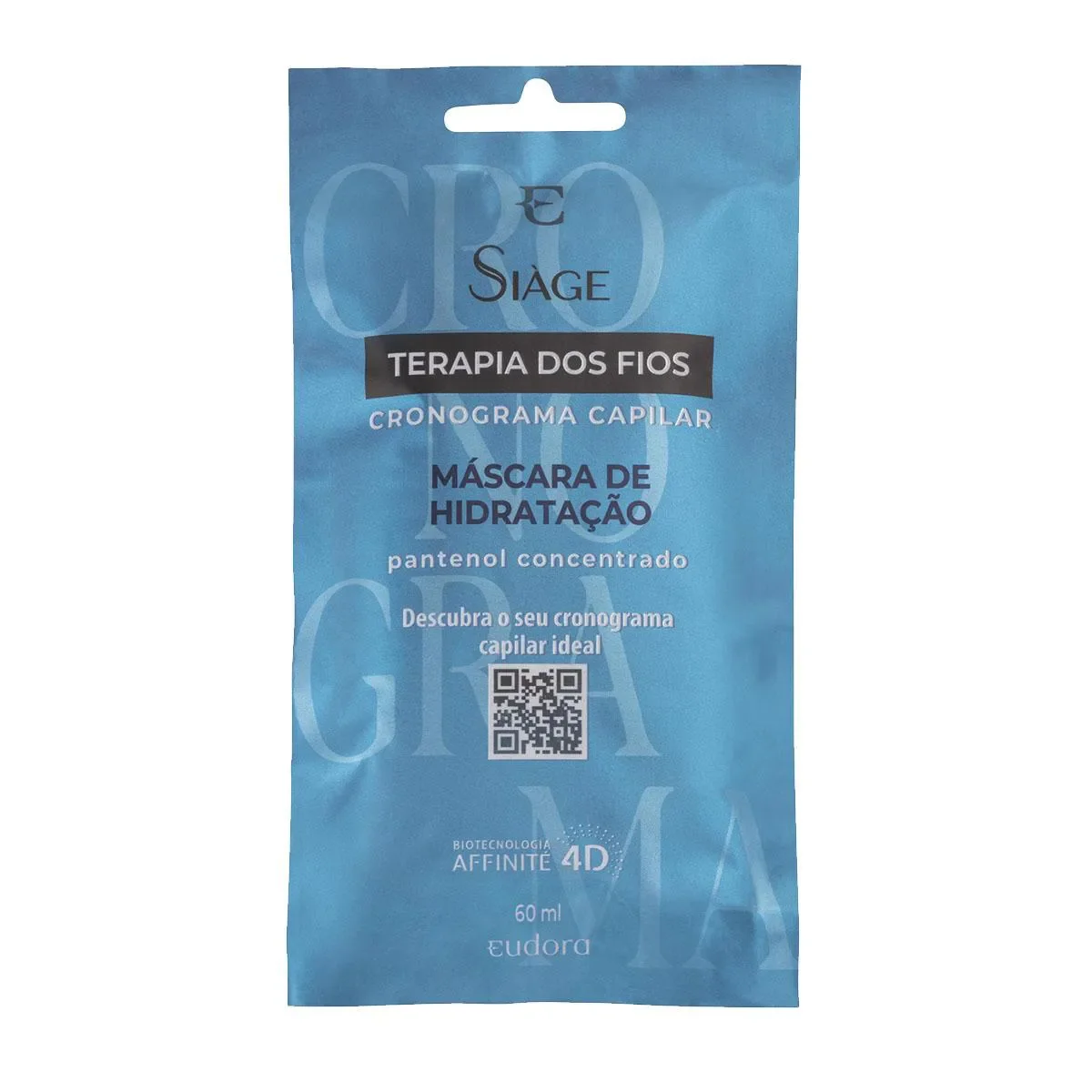 Máscara de Hidratação Eudora Siàge Terapia dos Fios Cronograma Capilar 60ml - imagem 1